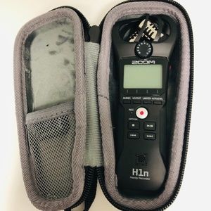 Zoom H1n Handy Portable Digital Recorder with Hard Case